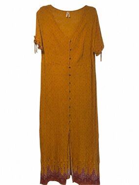 mudd maxi dress MUDD women's floral design maxi dress size L